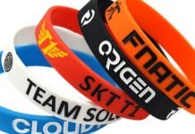 How are custom rubber bands used?